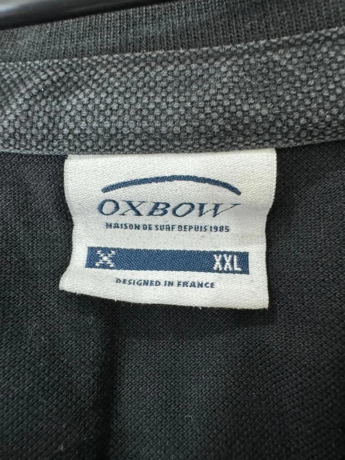 Polo noir Oxbow motif rose taille XXL - Photo 7/9
