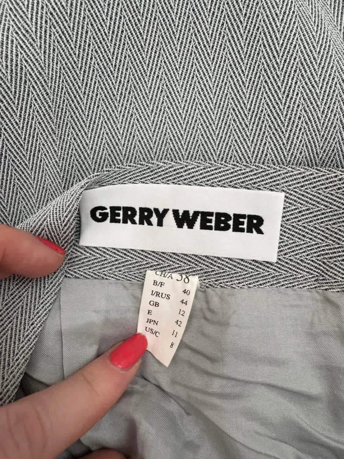 Ensemble gris blazer & pantalon Gerry Weber taille L - Photo 7/14