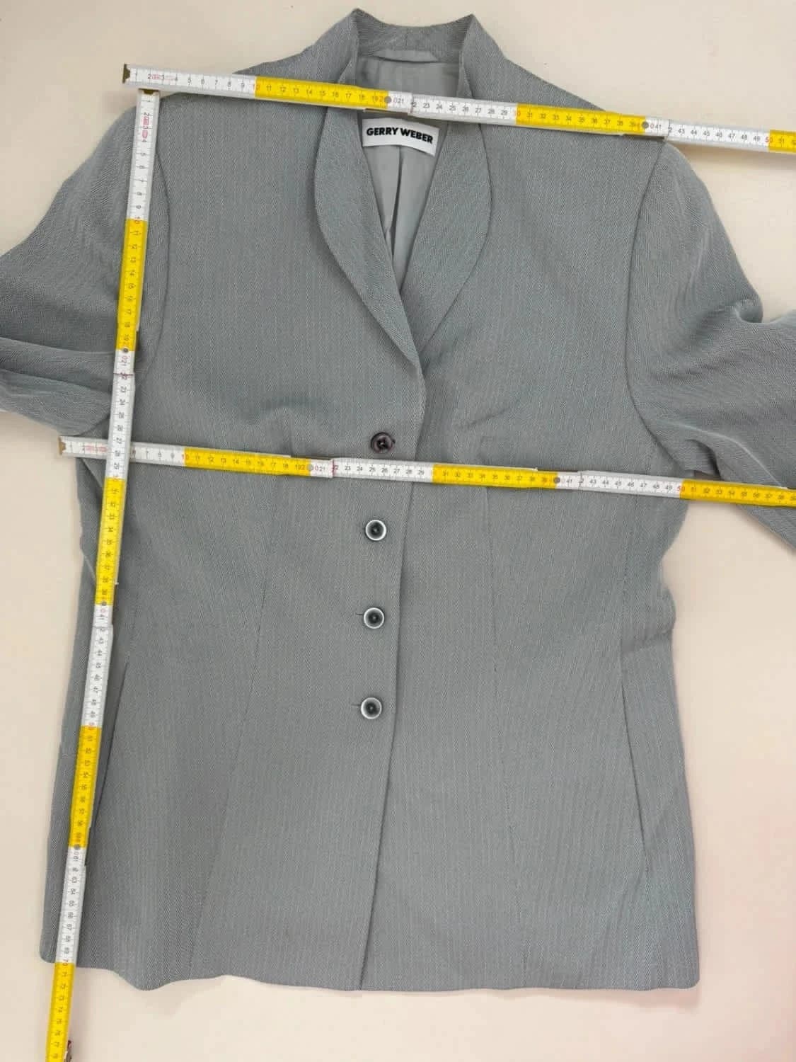 Ensemble gris blazer & pantalon Gerry Weber taille L - Photo 8/14