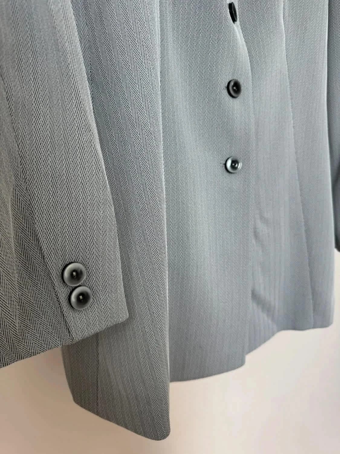 Ensemble gris blazer & pantalon Gerry Weber taille L - Photo 4/14