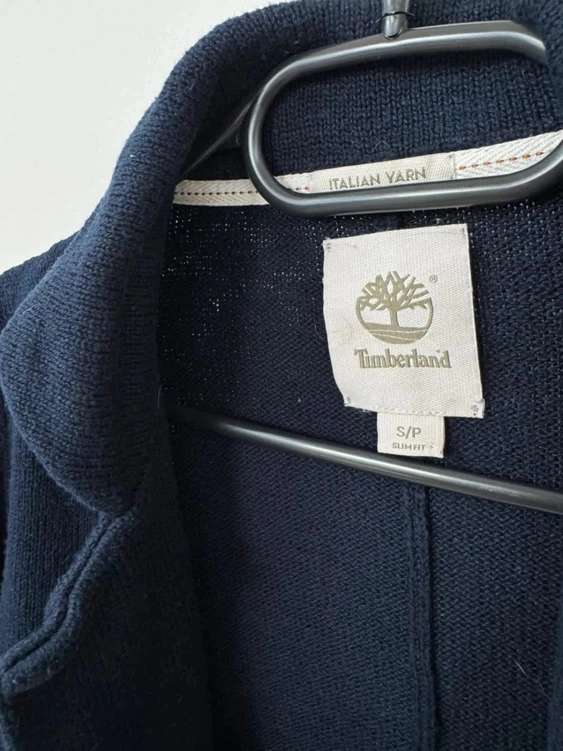 Cardigan bleu marine Timberland taille S - Photo 4/8