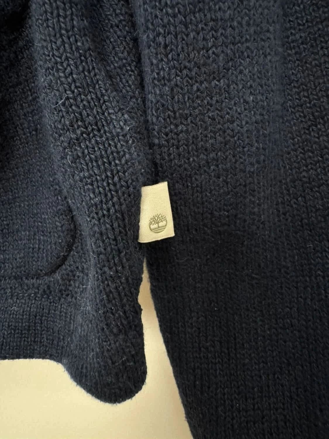 Cardigan bleu marine Timberland taille S - Photo 5/8