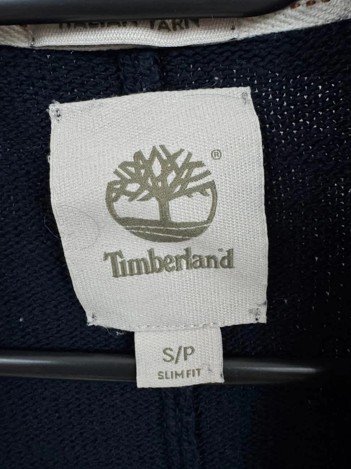 Cardigan bleu marine Timberland taille S - Photo 6/8