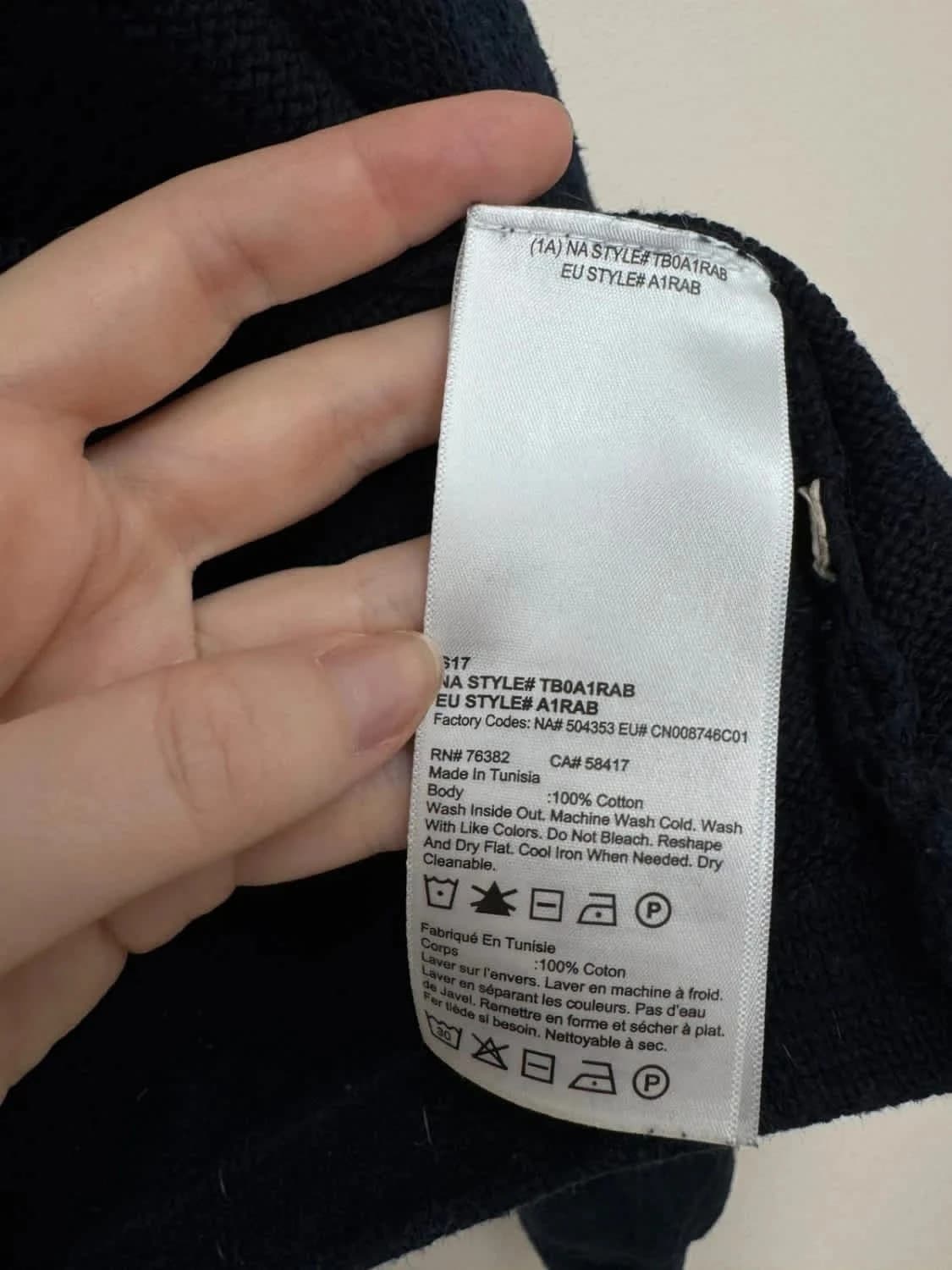 Cardigan bleu marine Timberland taille S - Photo 7/8