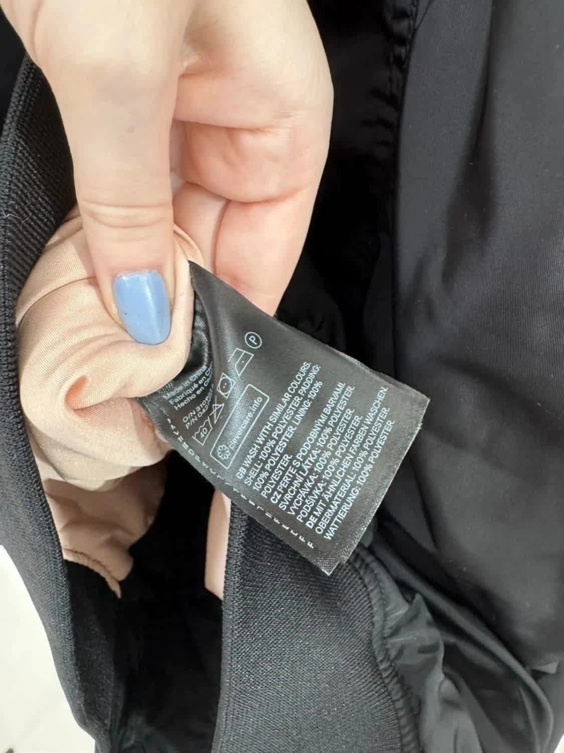 Bomber noir Jacket H&M taille 40 - Photo 7/8