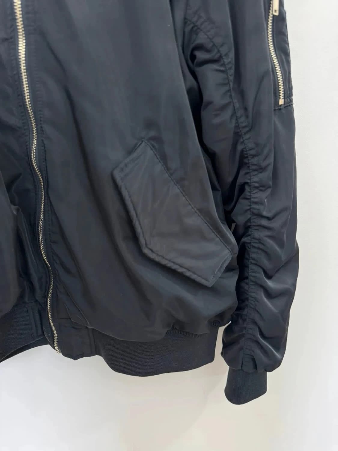 Bomber noir Jacket H&M taille 40 - Photo 8/8