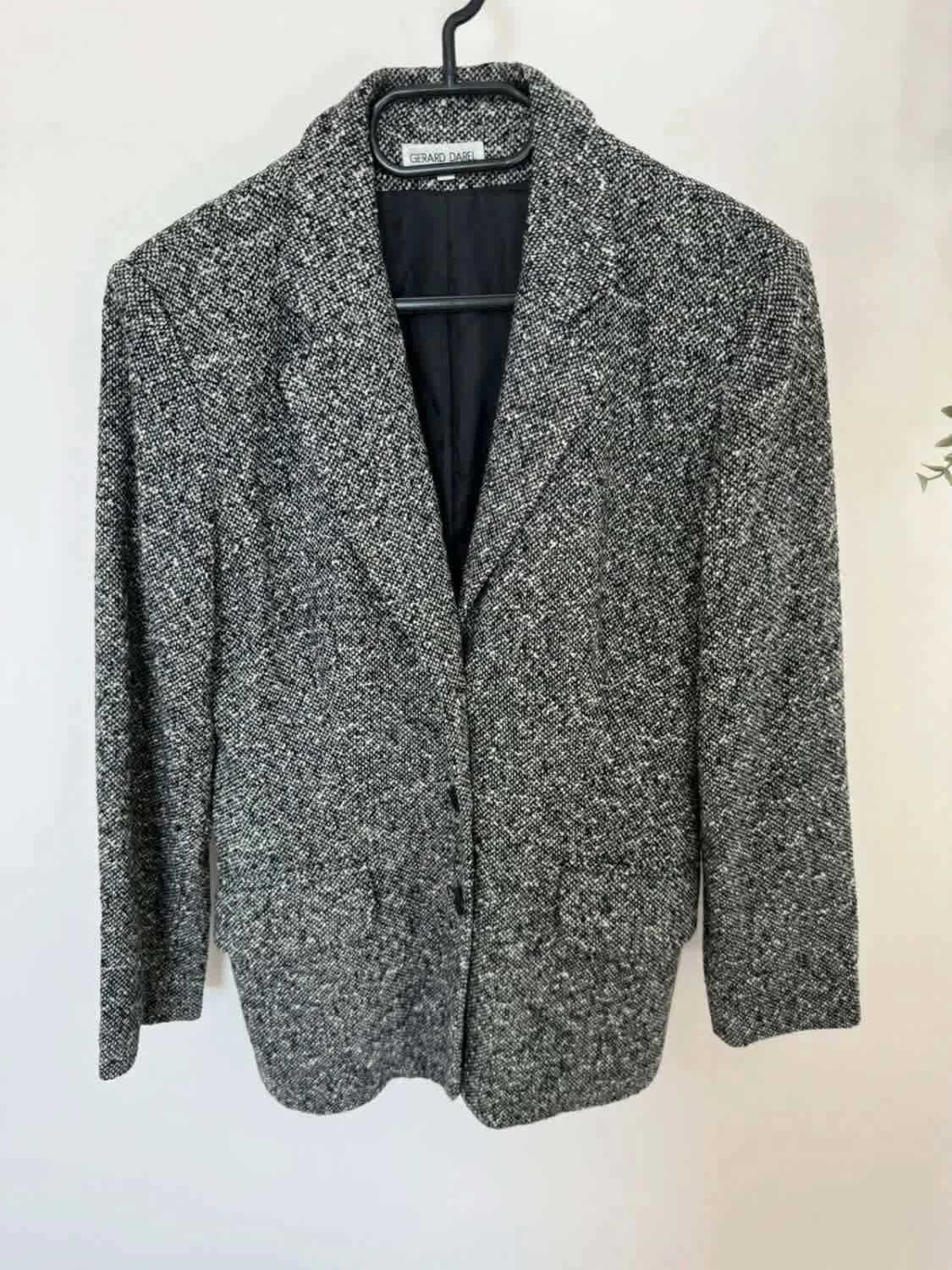 Blazer en laine Gérard Darel noir & blanc taille 38 - Photo 2/9