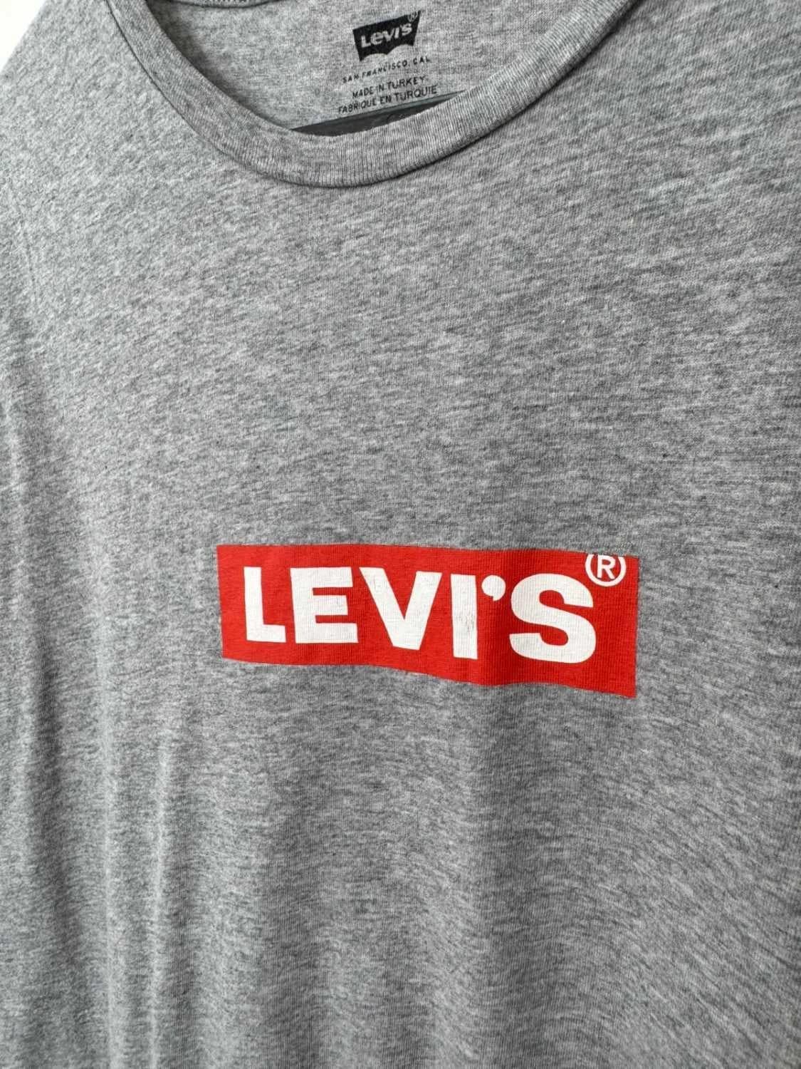 T-shirt coton Levi’s gris chiné logo rouge poitrine taille M - FP2512167 - Photo 4/8