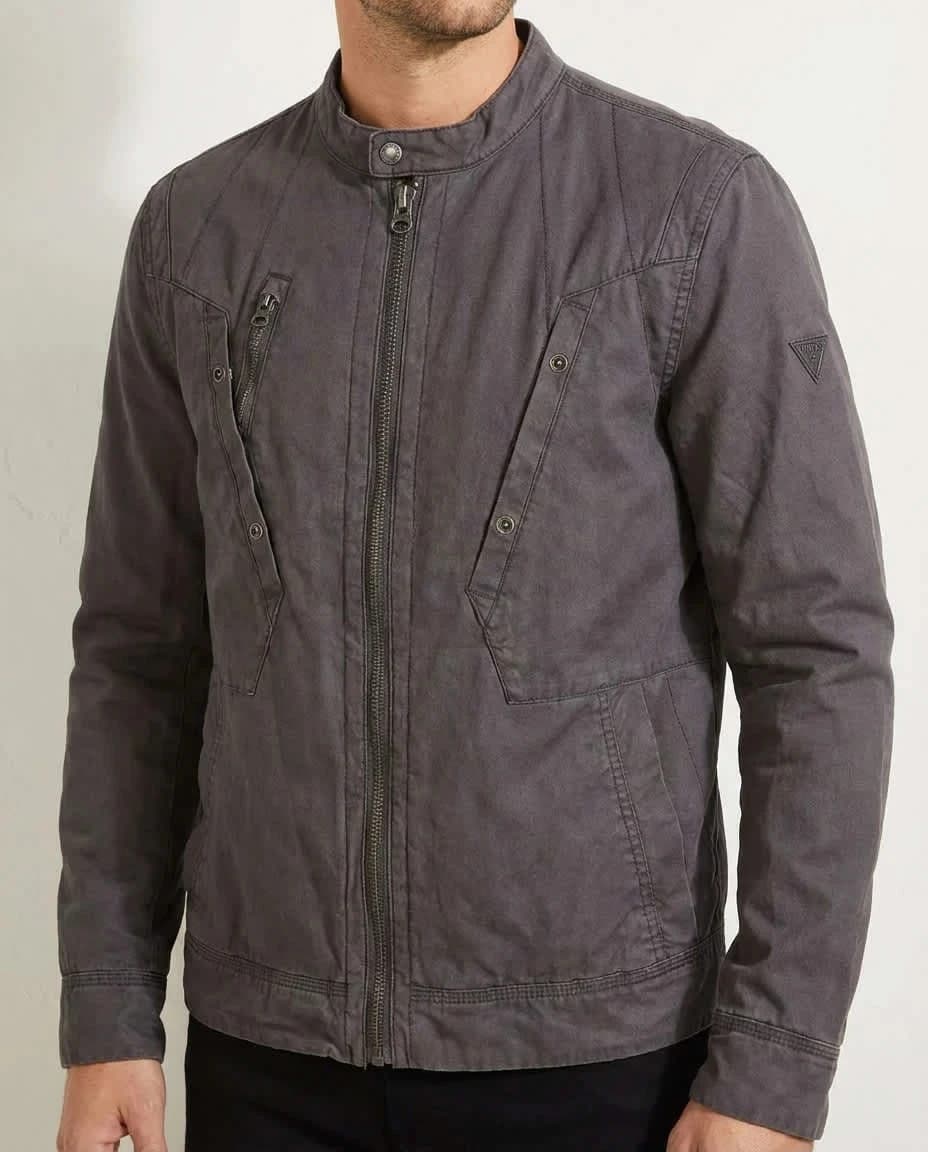 Blouson Guess gris taille S - Photo 1/7