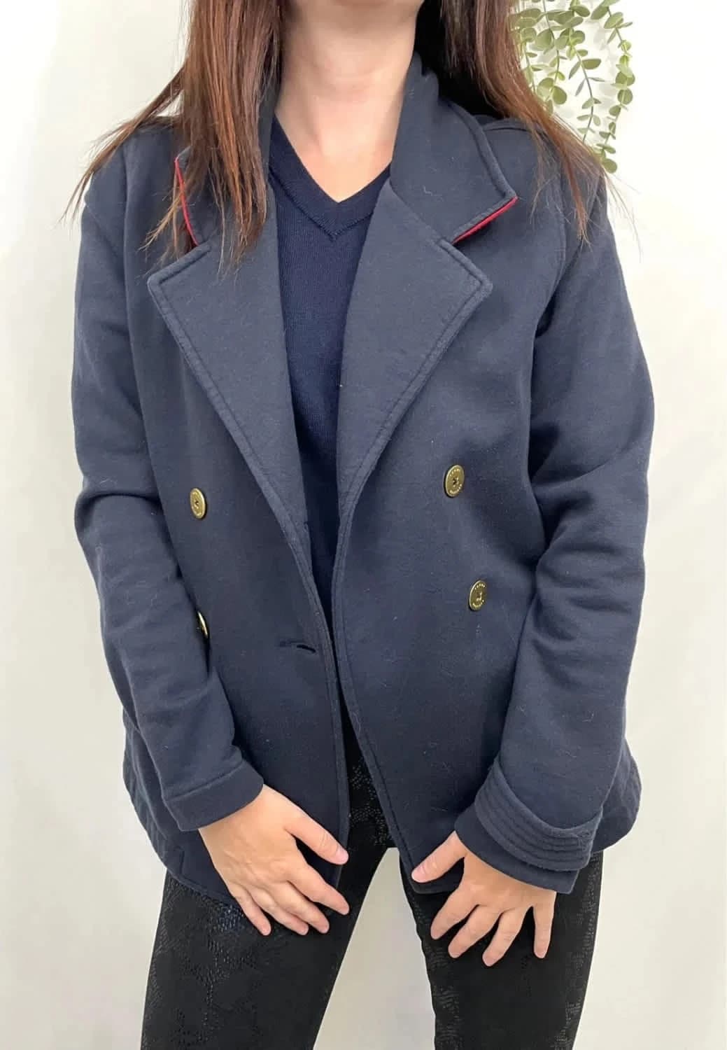 Veste mi-saison Tommy Hilfiger bleu marine taille L - Photo 1/8