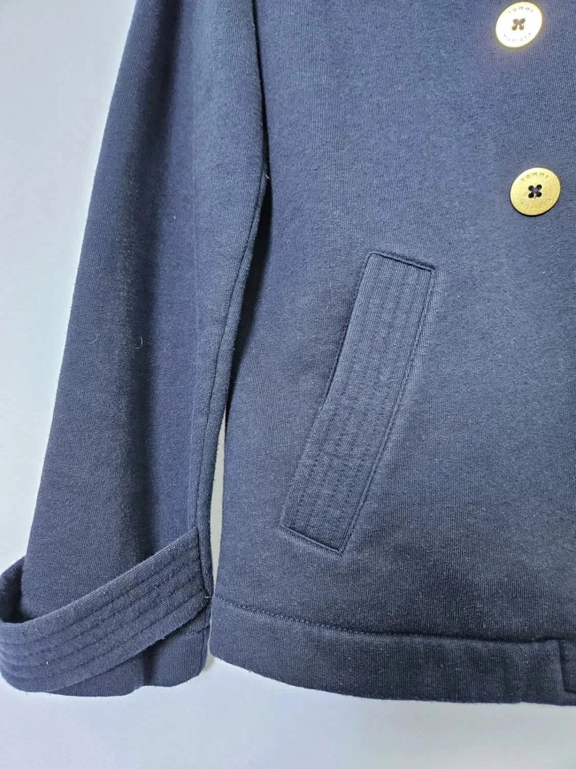 Veste mi-saison Tommy Hilfiger bleu marine taille L - Photo 6/8