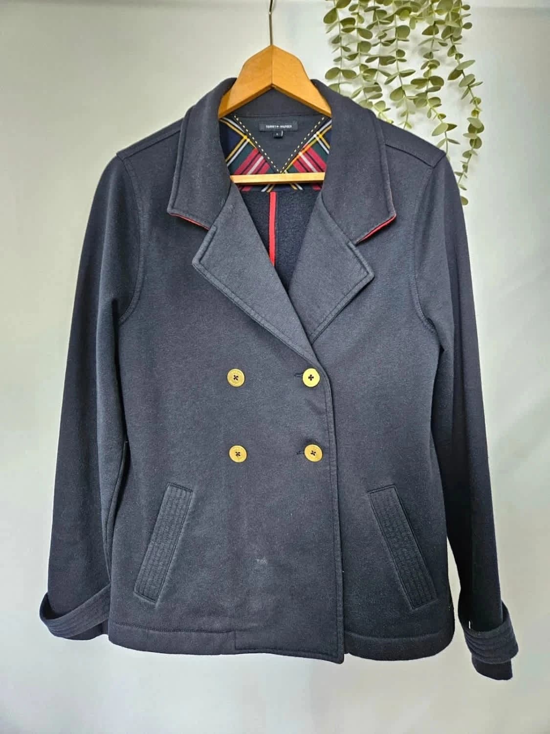 Veste mi-saison Tommy Hilfiger bleu marine taille L - Photo 2/8