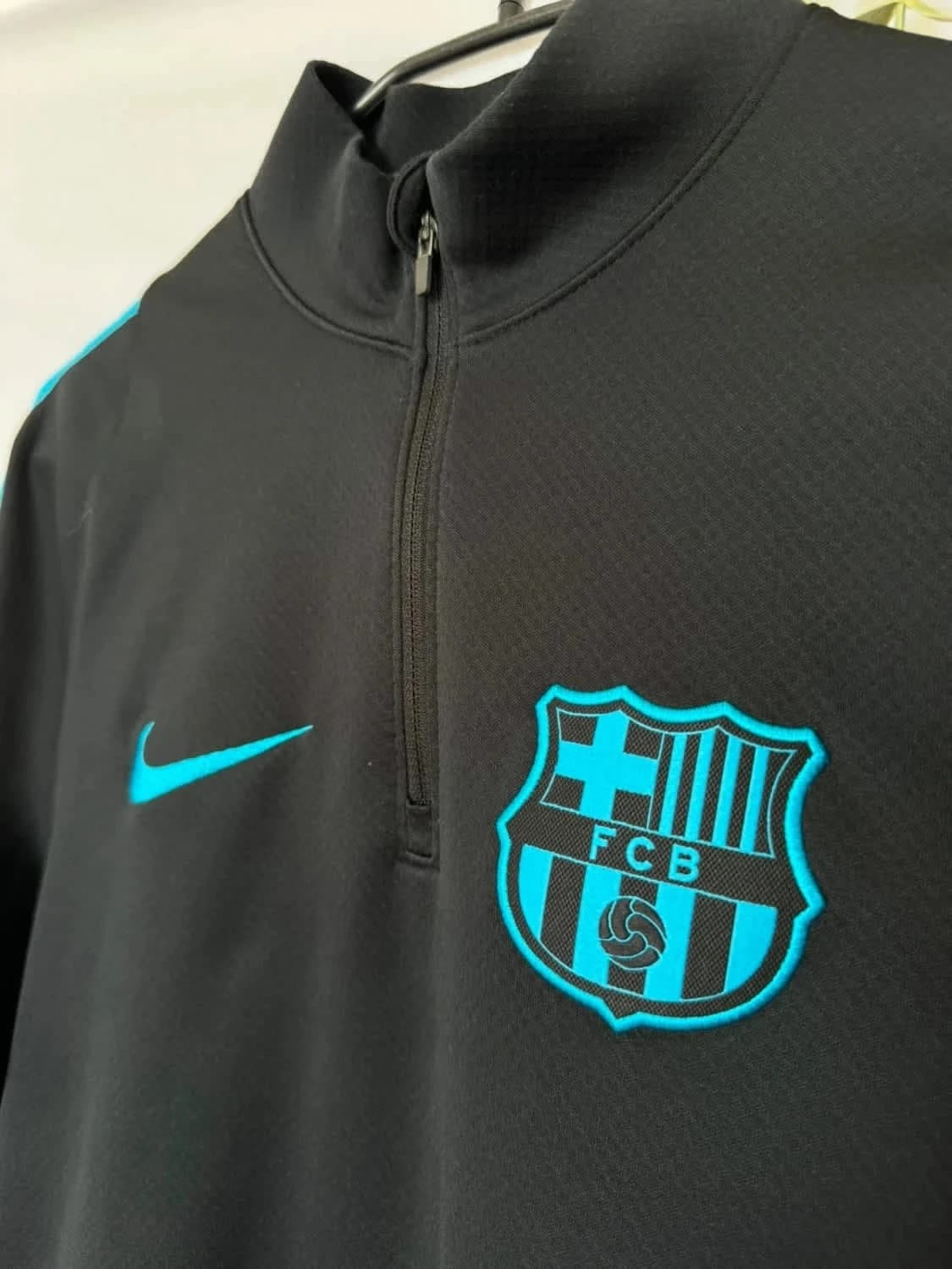 Training jacket noire Nike FC Barcelone taille M - Photo 3/9