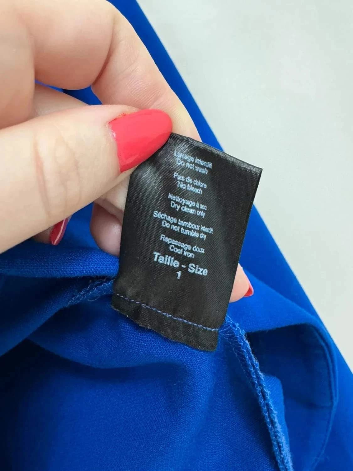 Top bleu Zapa taille S - Photo 5/6