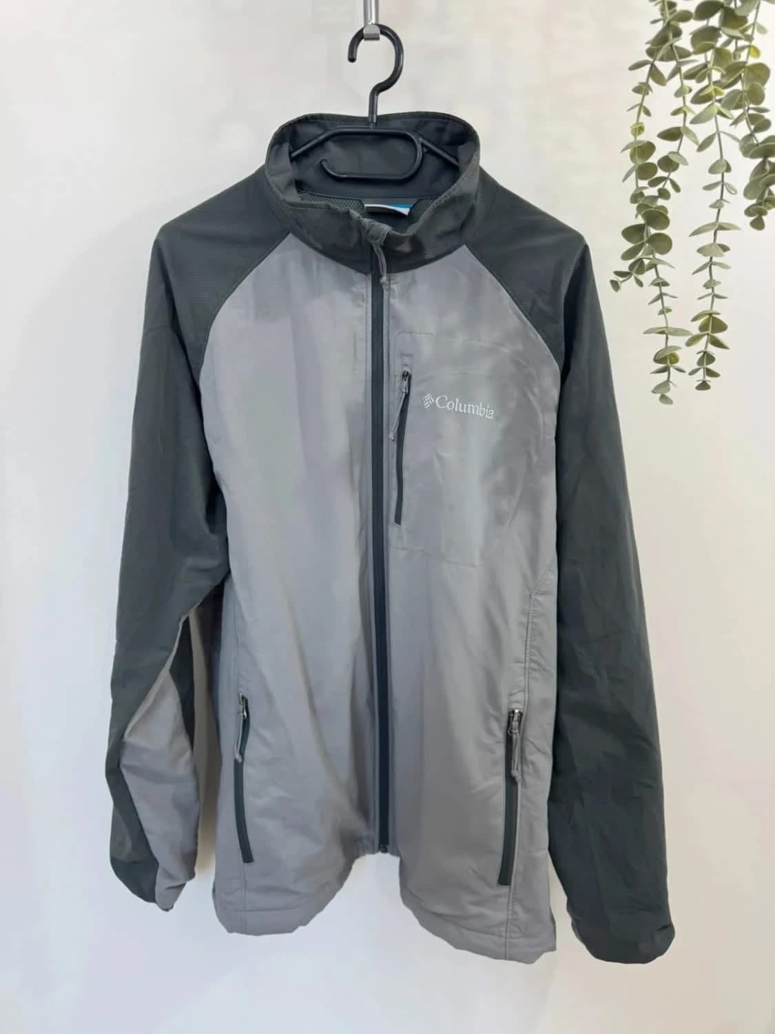 Veste Columbia Softshell coupe-vent outdoor gris taille L - Photo 2/8