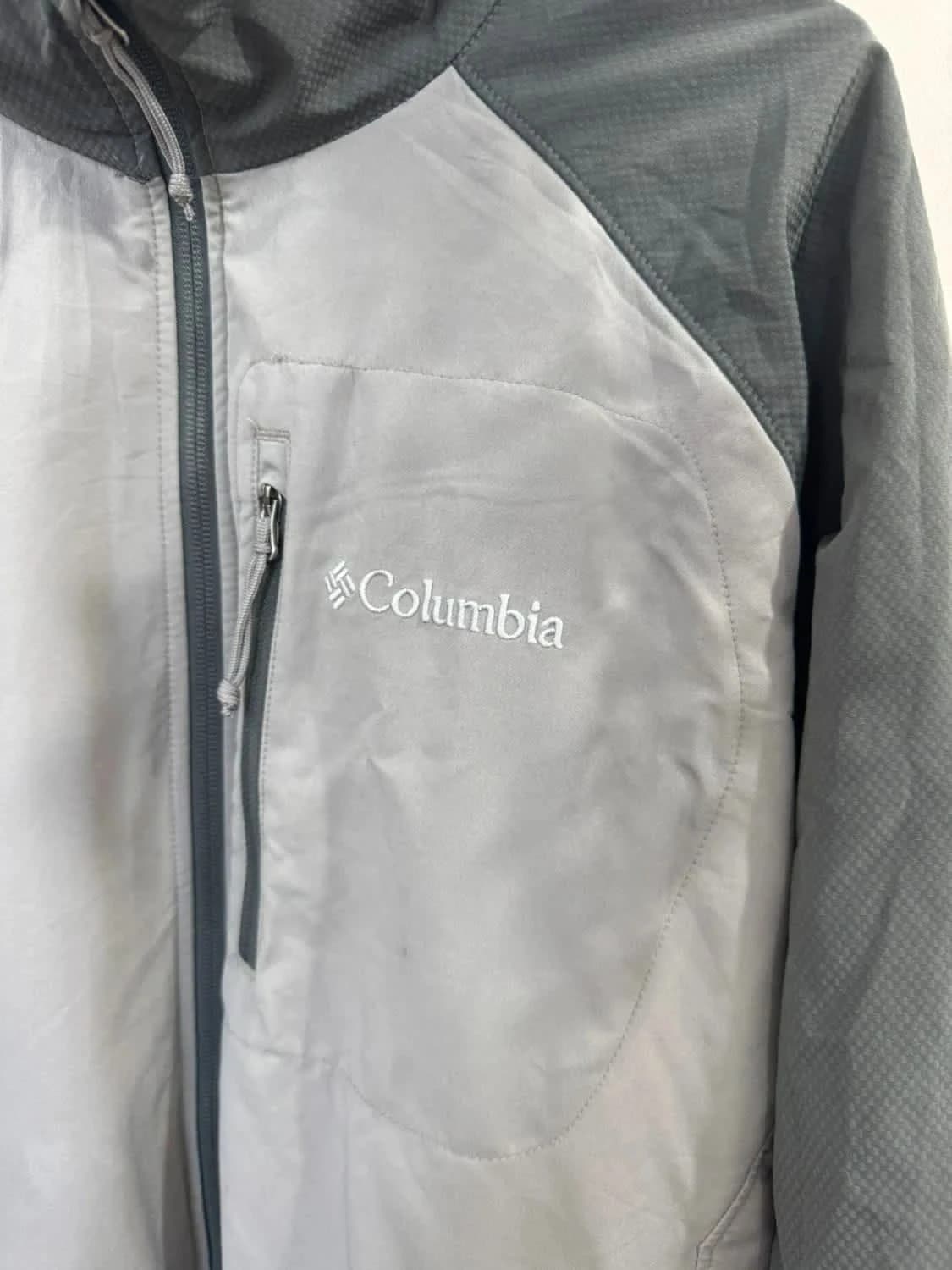 Veste Columbia Softshell coupe-vent outdoor gris taille L - Photo 3/8