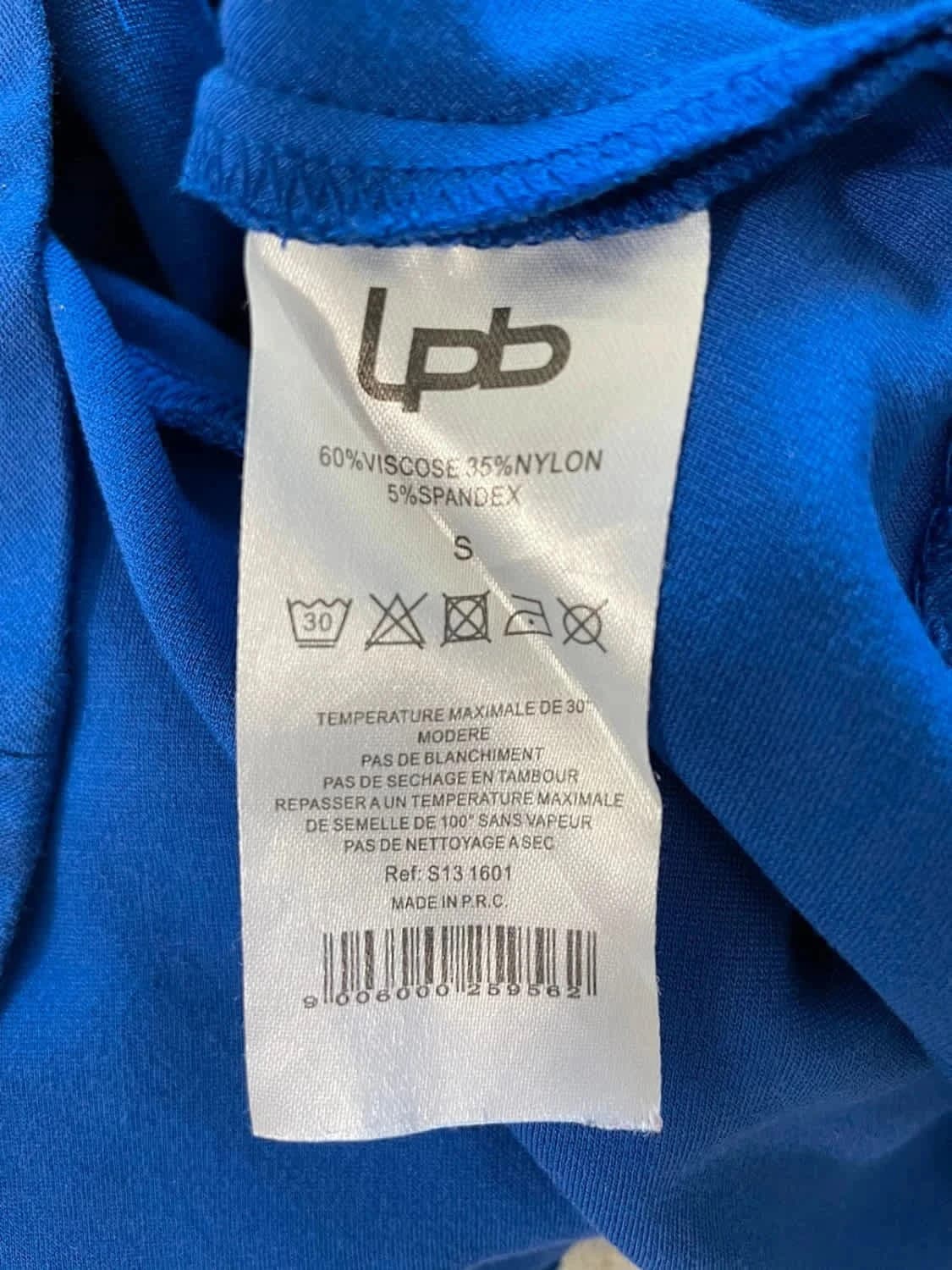 Top bleu Les Petites Bombes taille S - Photo 6/6