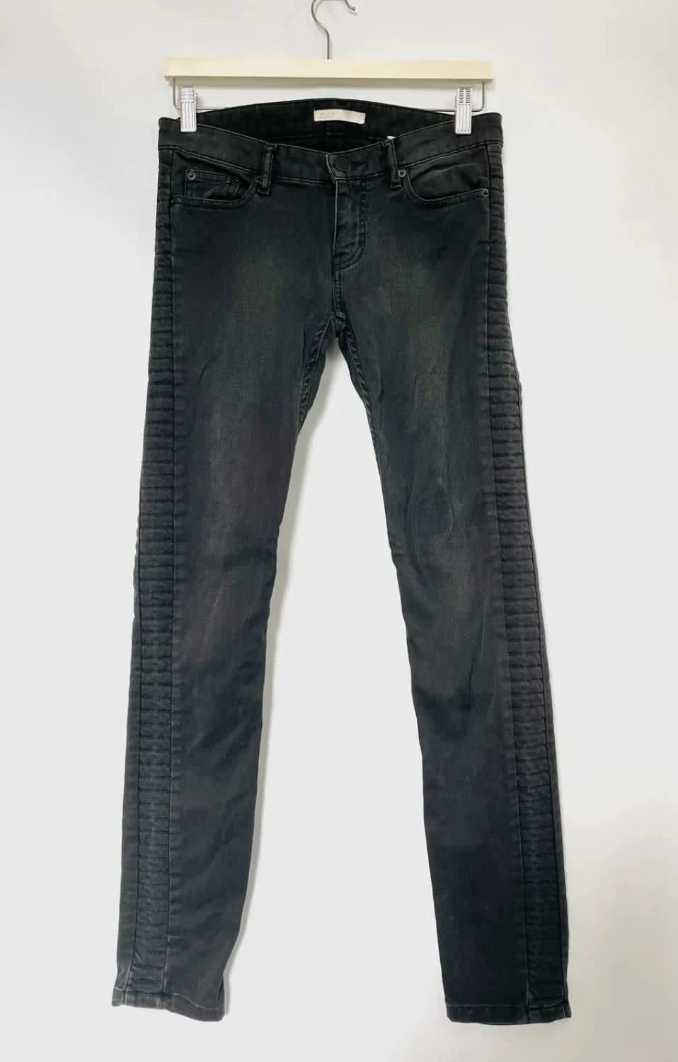 Jean noir denim taille basse Maje - Photo 2/7