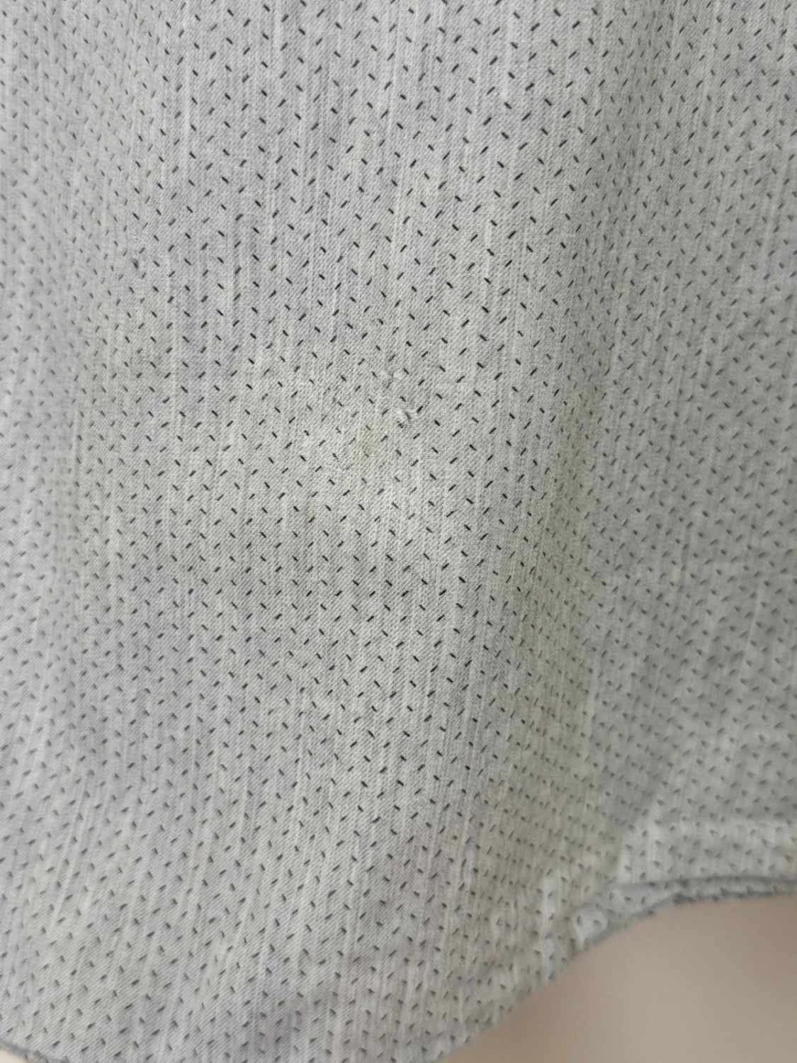 Chemise coton slim fit Tommy Hilfiger gris clair à motifs taille M - FP260122 - Photo 7/8