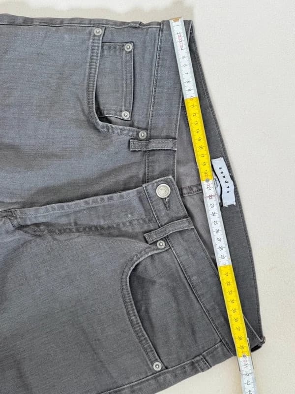 Jean gris slim Sandro étroit taille W32 - Photo 9/10