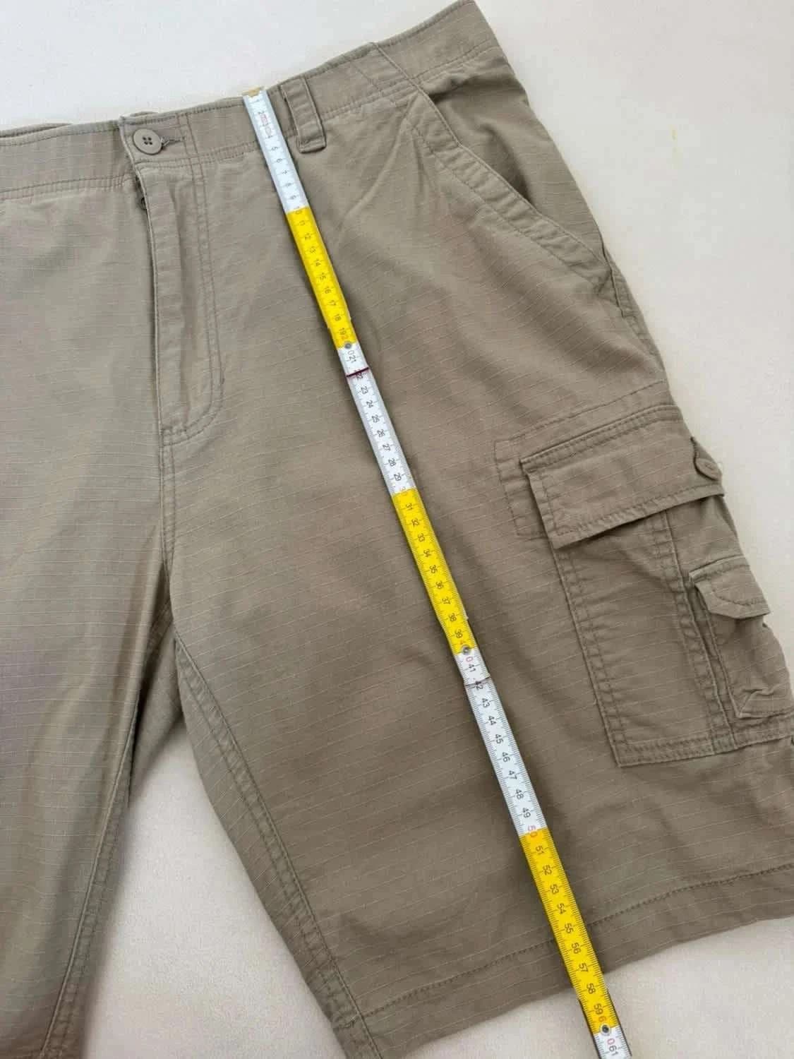 Short cargo beige WearFirst élastique taille W40 - Photo 7/7