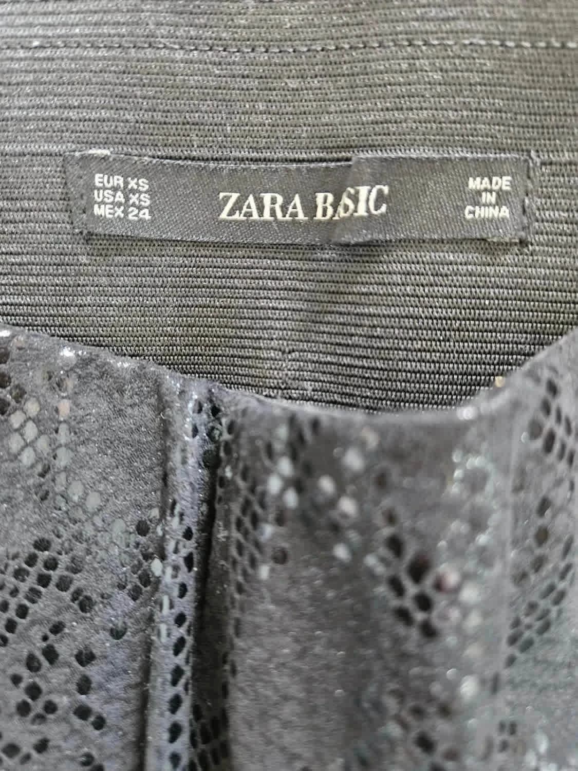 Legging Zara noir effet python taille XS - Photo 4/4