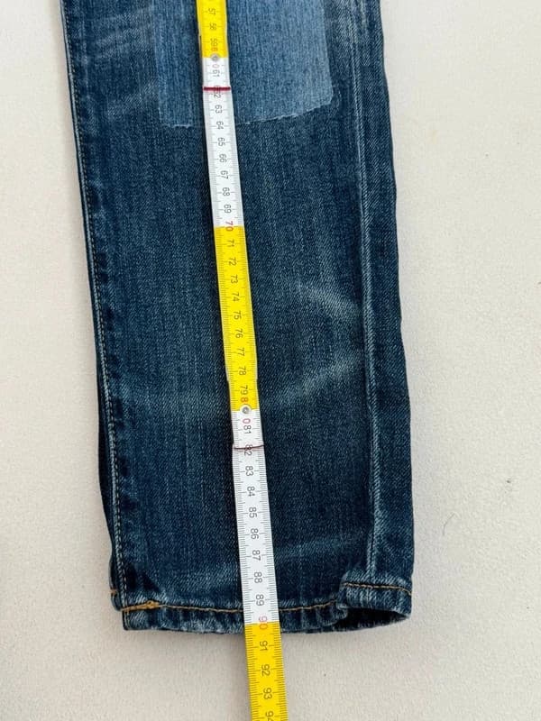 Jean Astor boyfriend destroy Polo Ralph Lauren denim bleu taille W27 - Photo 16/16