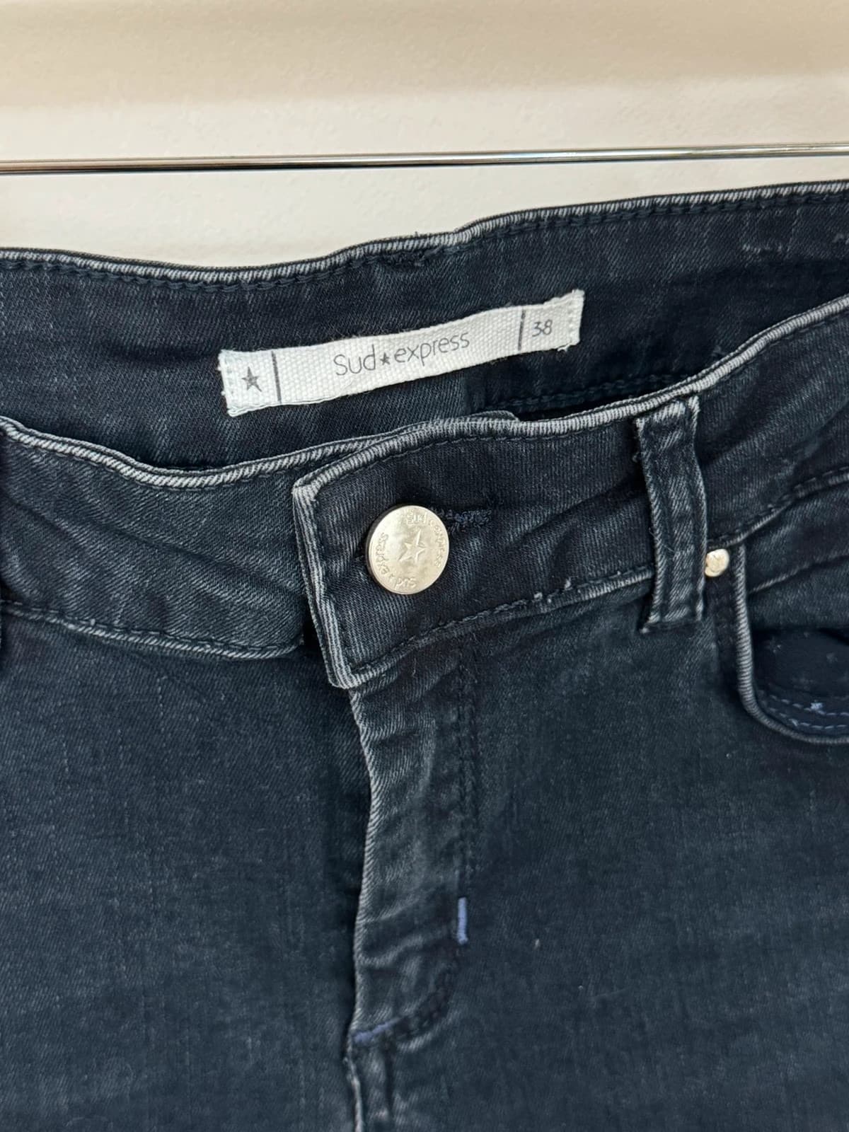 Jean slim Sud Express Padeiro bleu foncé taille 38 - Photo 4/8
