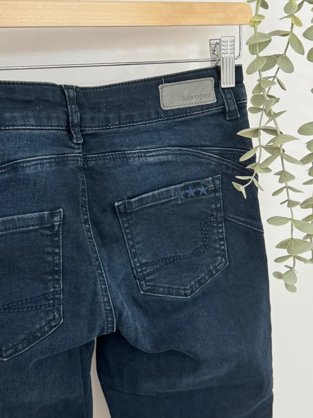 Jean slim Sud Express Padeiro bleu foncé taille 38 - Photo 5/8