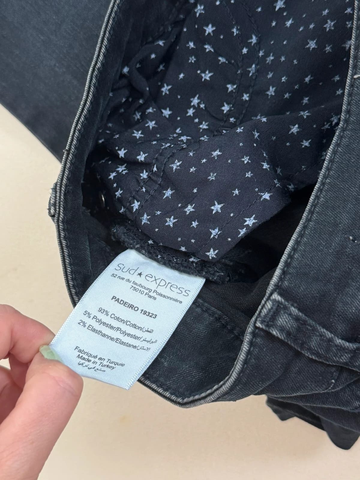 Jean slim Sud Express Padeiro bleu foncé taille 38 - Photo 6/8