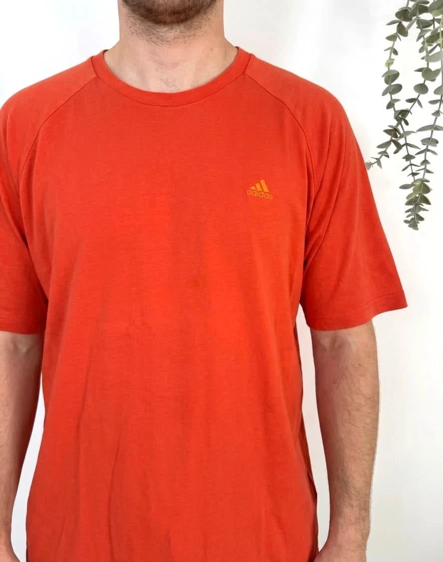 T-shirt Adidas performance orange coton sport taille 2XL - FP2512201 - Photo 1/8