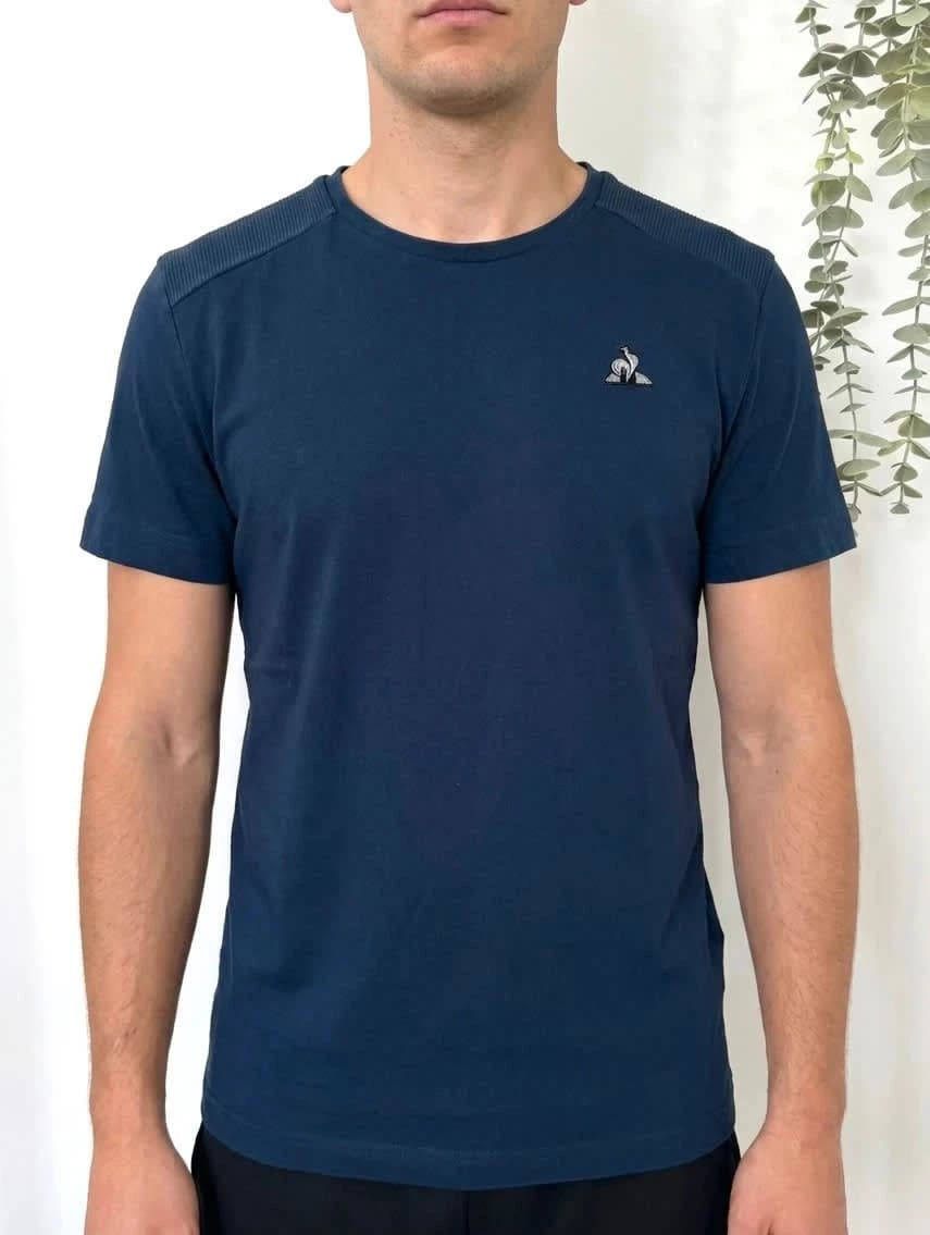 T-shirt technique Le Coq Sportif bleu marine collection tech taille S - FP2512164 - Photo 1/5