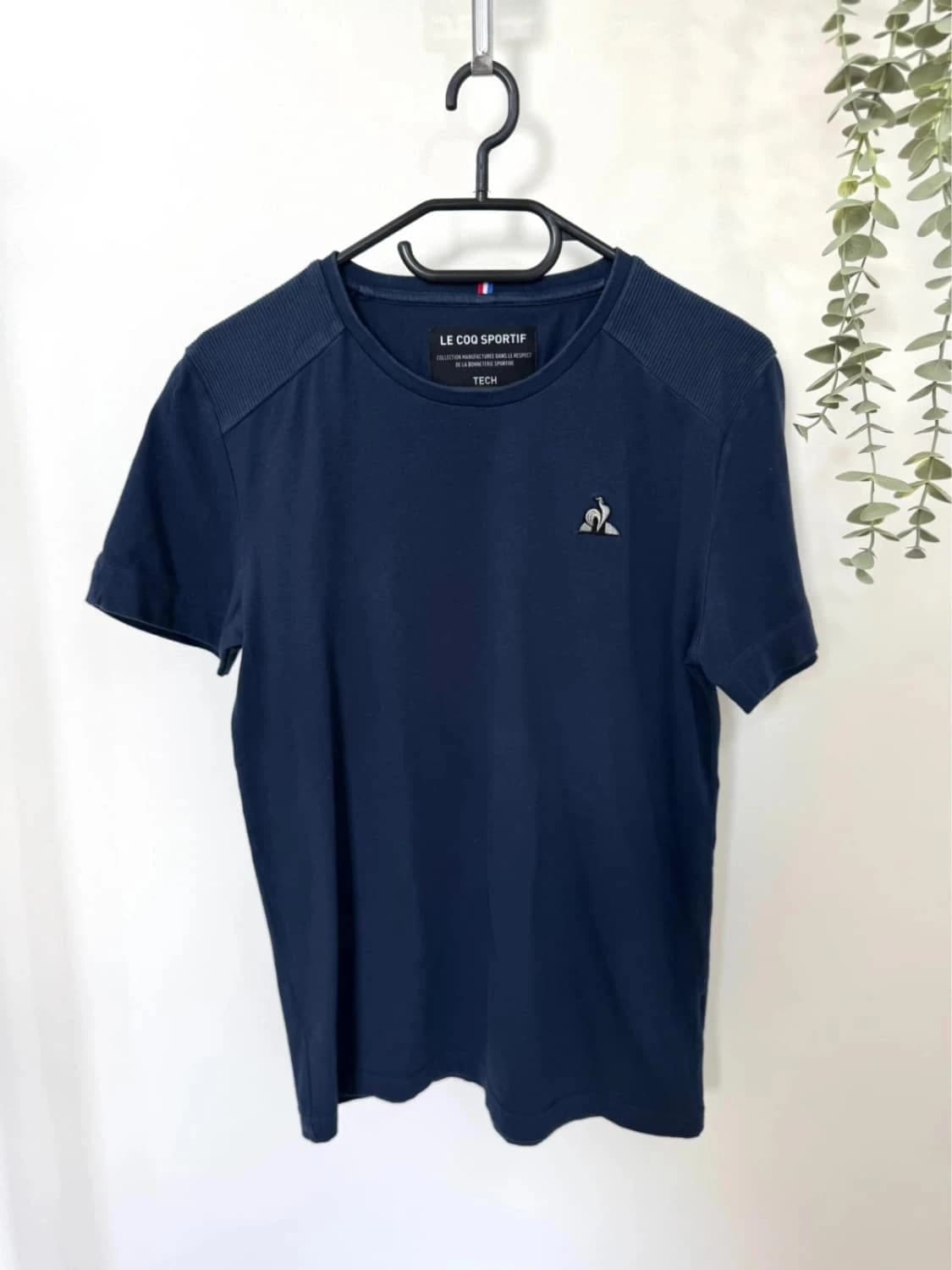 T-shirt technique Le Coq Sportif bleu marine collection tech taille S - FP2512164 - Photo 2/5