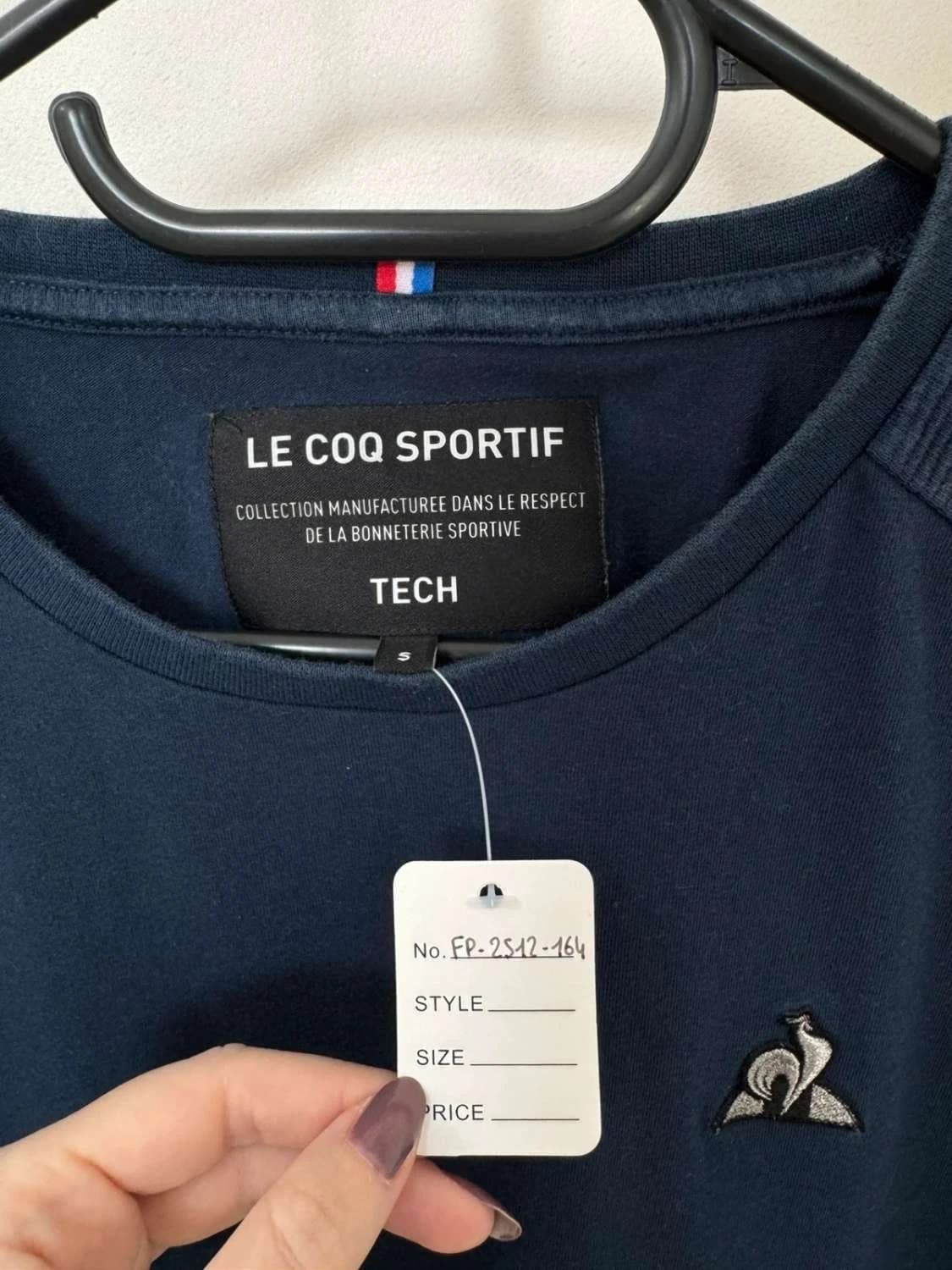 T-shirt technique Le Coq Sportif bleu marine collection tech taille S - FP2512164 - Photo 4/5