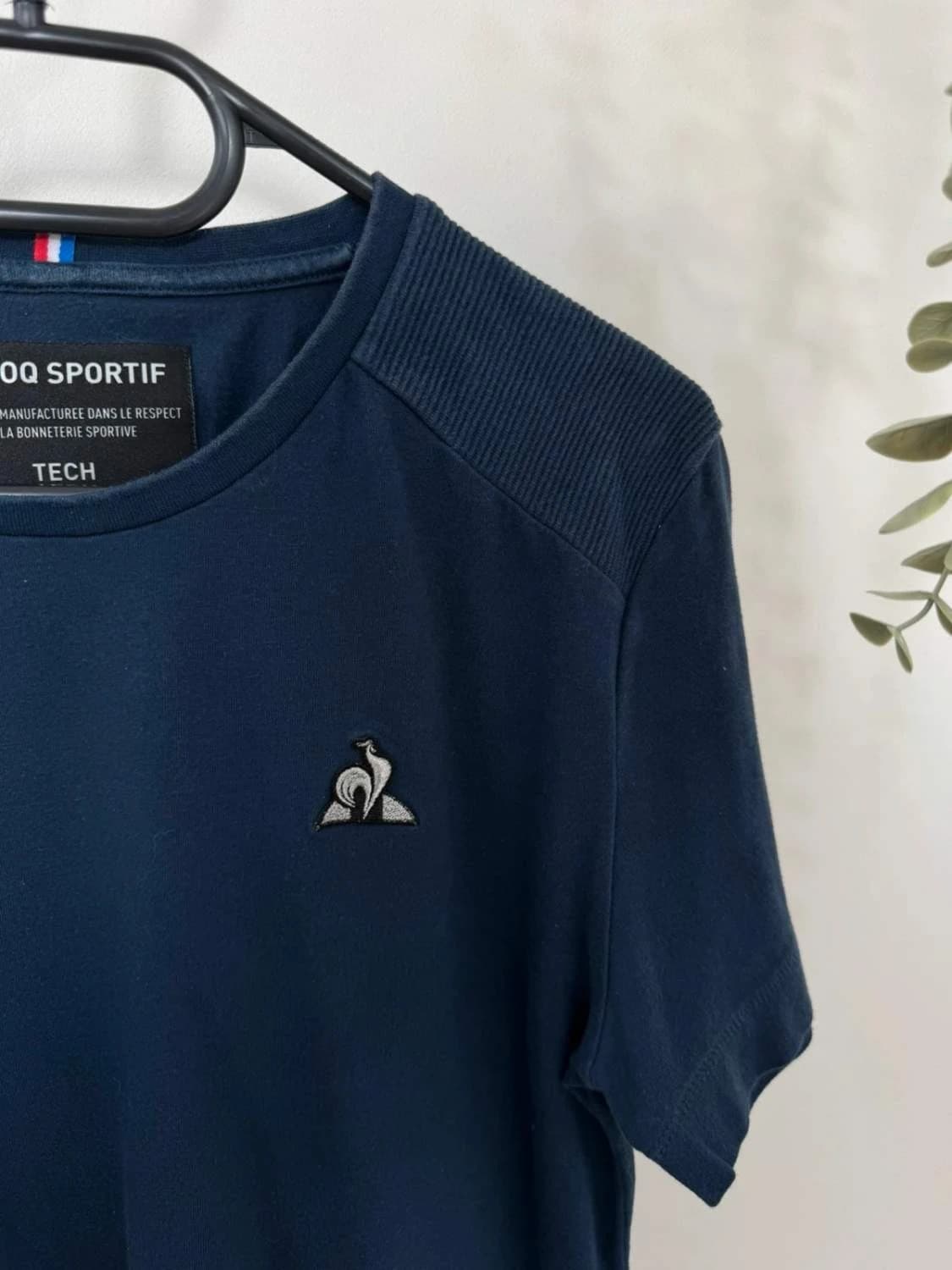 T-shirt technique Le Coq Sportif bleu marine collection tech taille S - FP2512164 - Photo 3/5