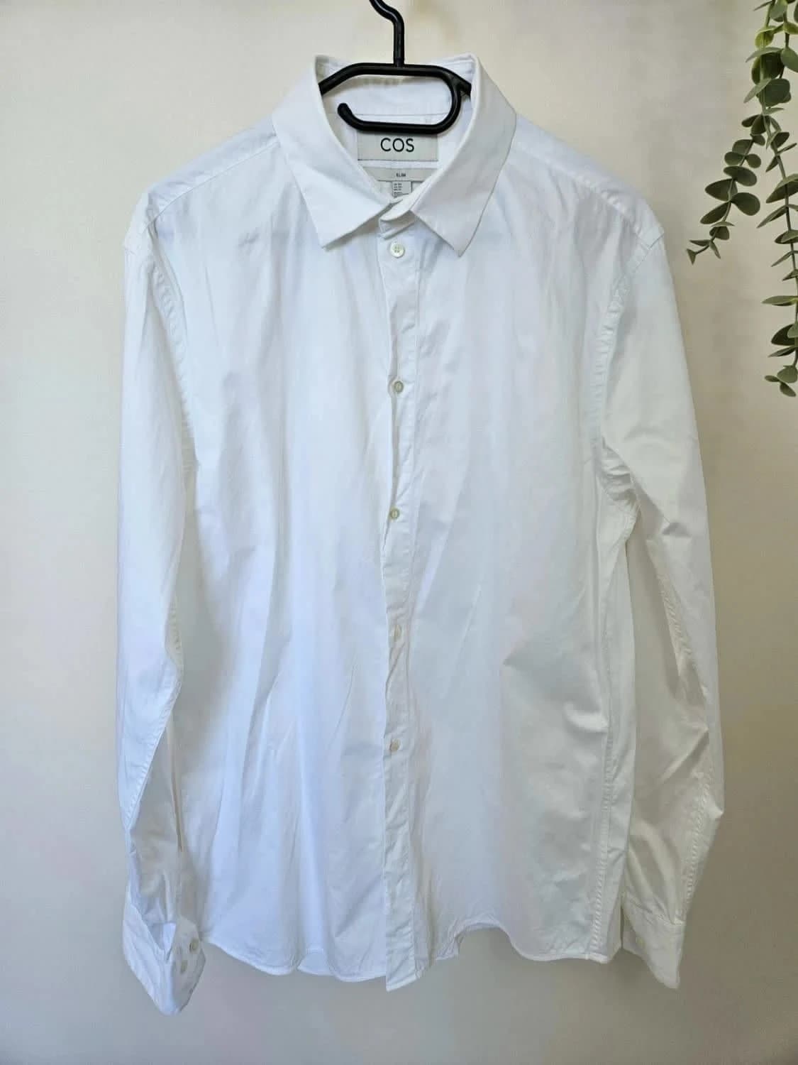 Chemise manches longues Cos blanche slim taille 42/L - Photo 2/6