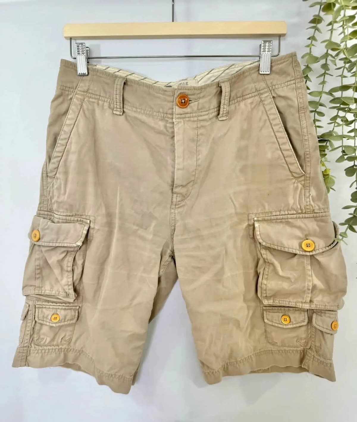 Short cargo beige Aigle taille 40 - Photo 2/10