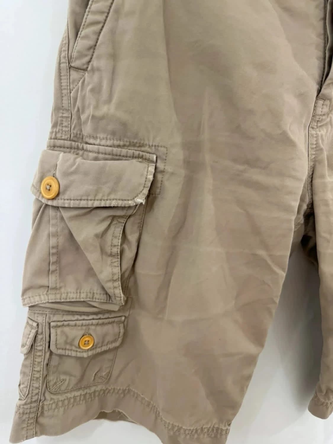Short cargo beige Aigle taille 40 - Photo 5/10