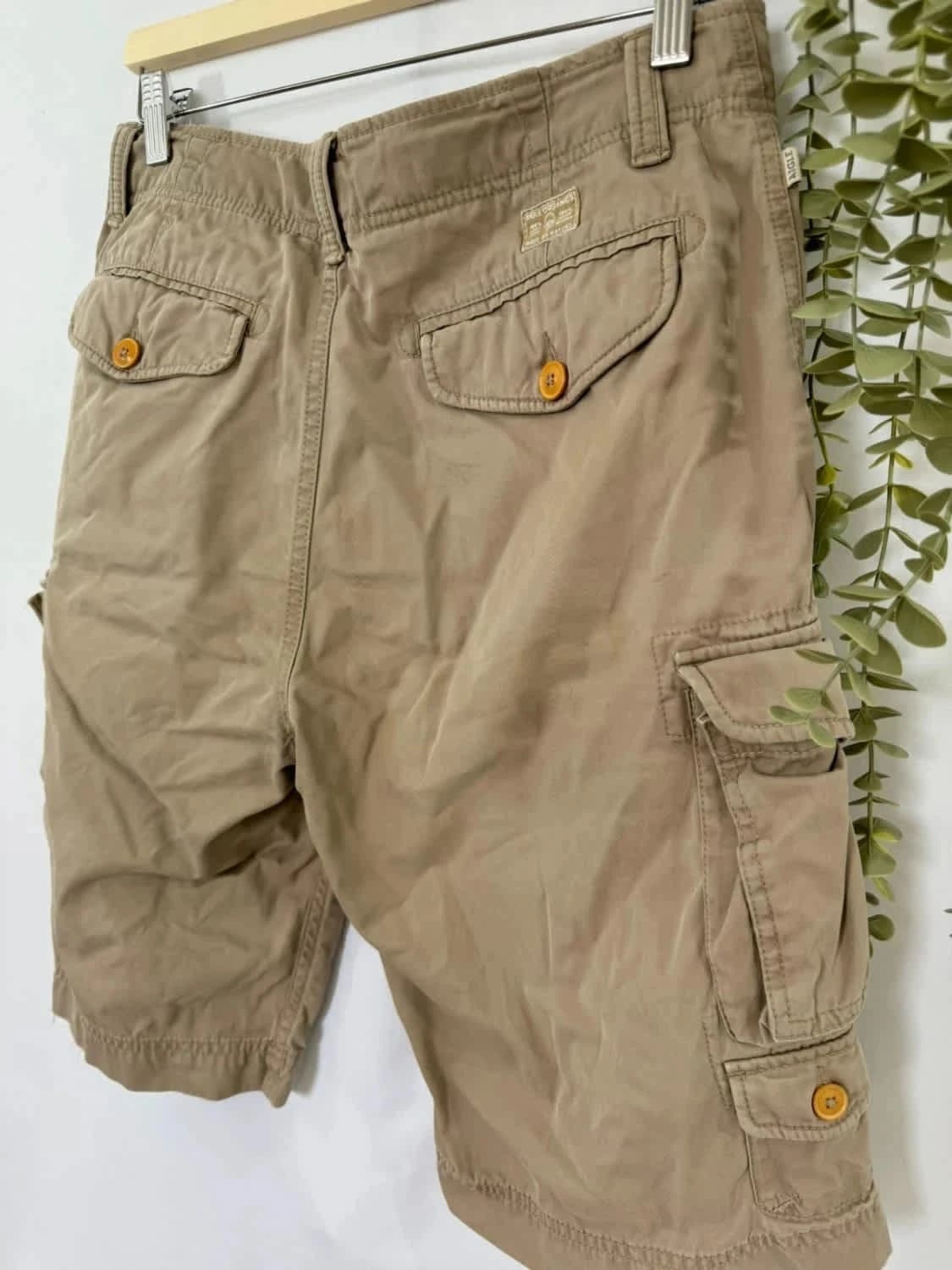 Short cargo beige Aigle taille 40 - Photo 7/10