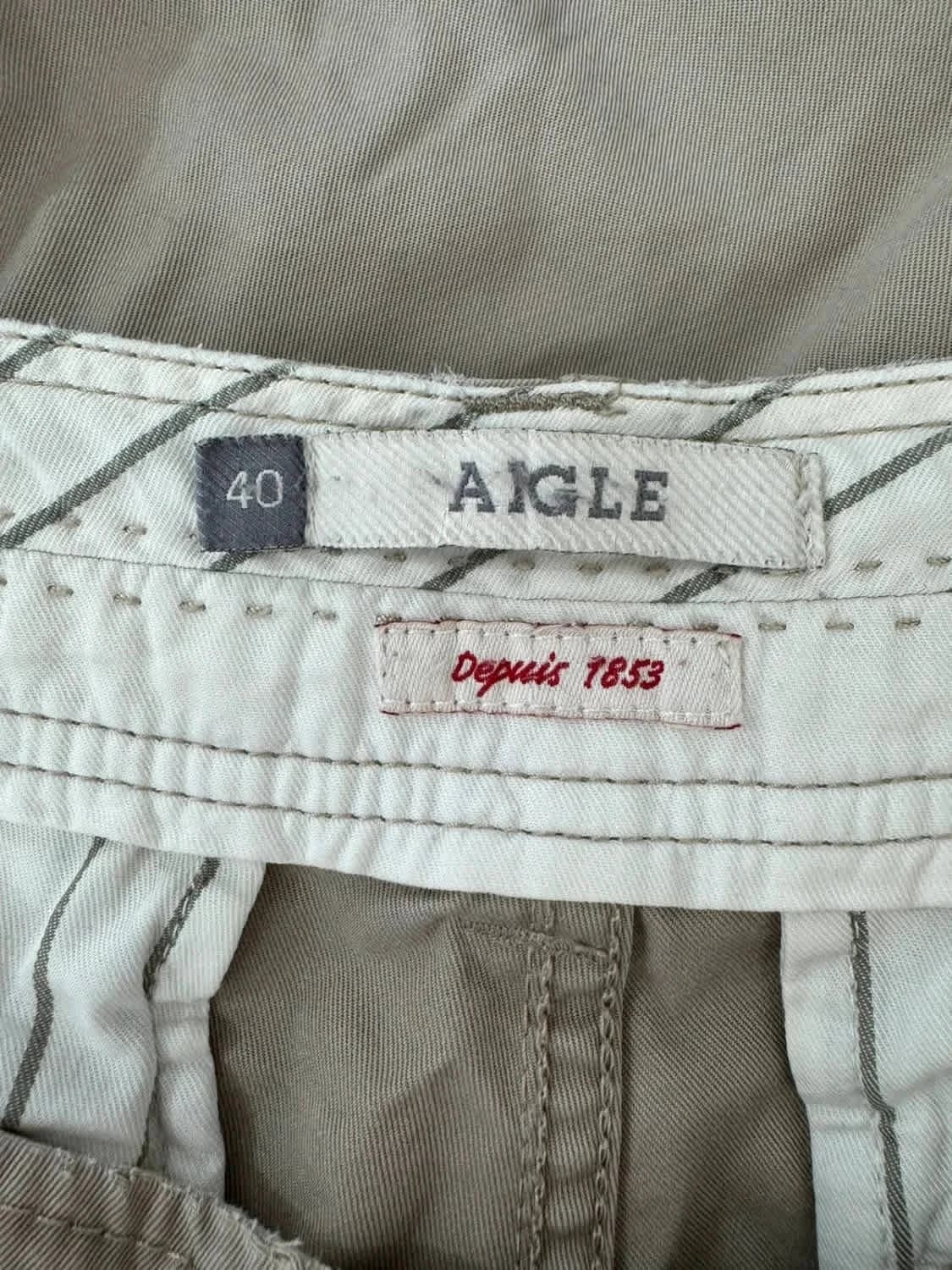 Short cargo beige Aigle taille 40 - Photo 9/10