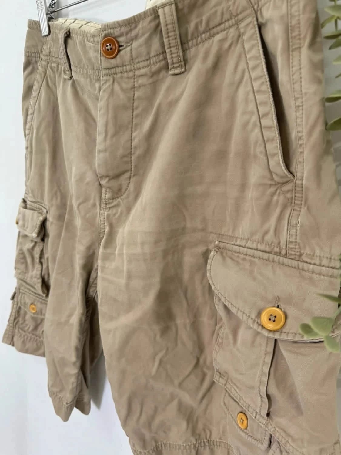 Short cargo beige Aigle taille 40 - Photo 3/10
