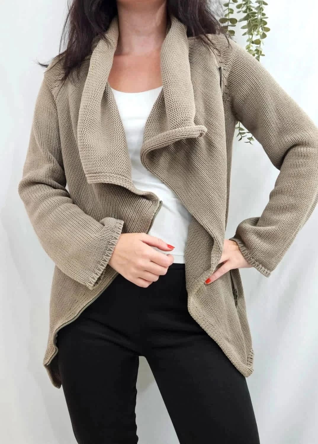 Gilet cardigan Sud Express 100% coton taille S - Photo 1/6