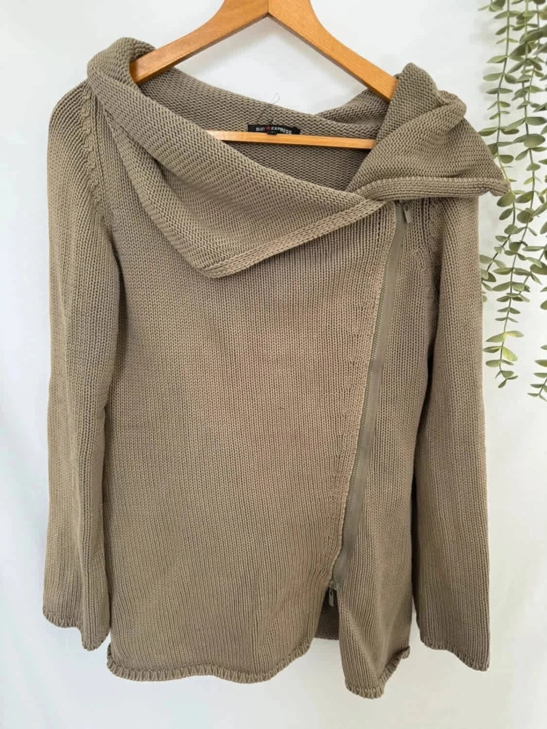 Gilet cardigan Sud Express 100% coton taille S - Photo 2/6