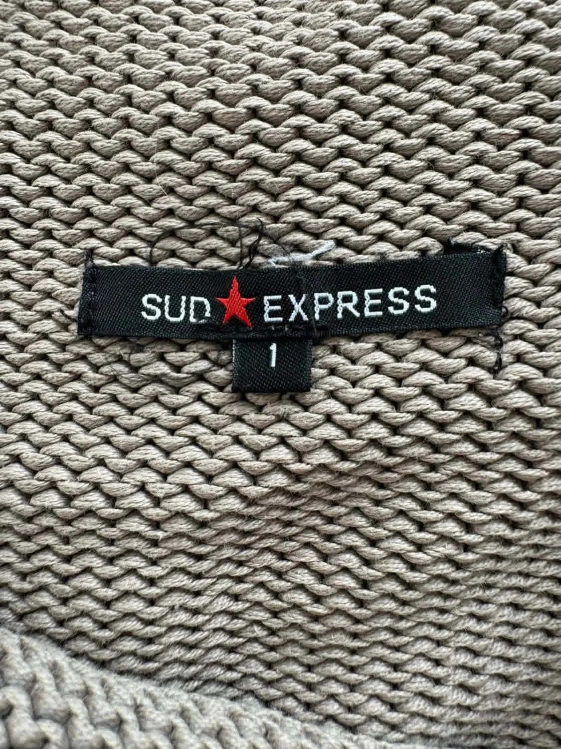 Gilet cardigan Sud Express 100% coton taille S - Photo 5/6