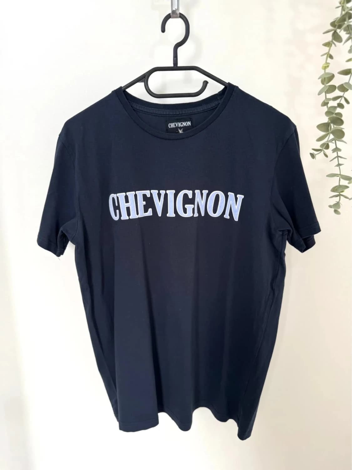 T-shirt coton Chevignon bleu marine logo brodé taille S - FP2512131 - Photo 2/5
