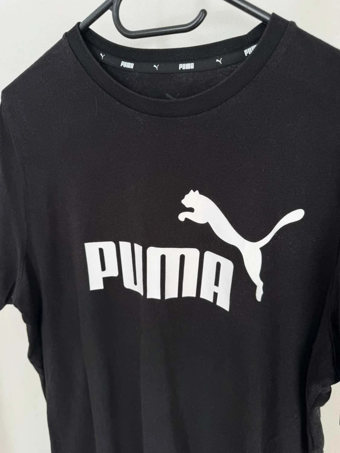 T-shirt coton Puma noir logo poitrine taille M - FP2512123 - Photo 3/6