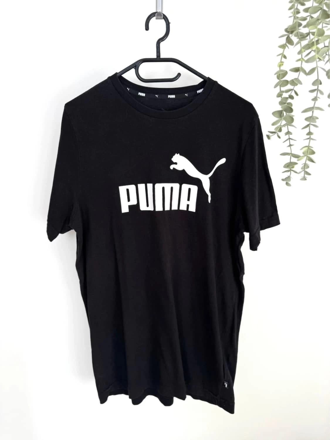 T-shirt coton Puma noir logo poitrine taille M - FP2512123 - Photo 2/6