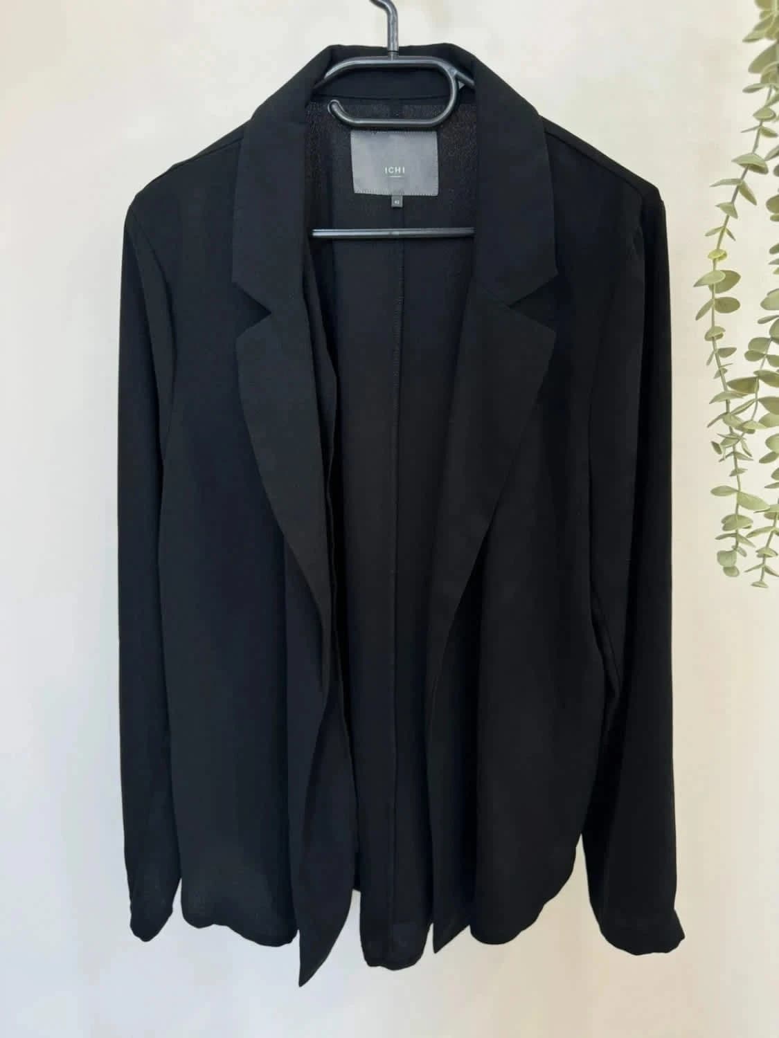 Veste Blazer noir Ichi Loose style décontracté taille 42 - Photo 2/5
