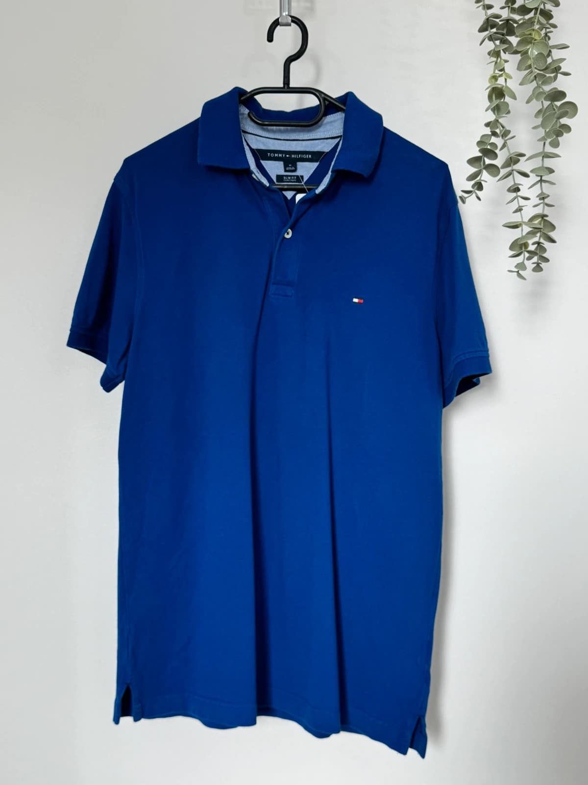 Polo slim fit Tommy Hilfiger bleu taille M - FP260234 - Photo 2/7
