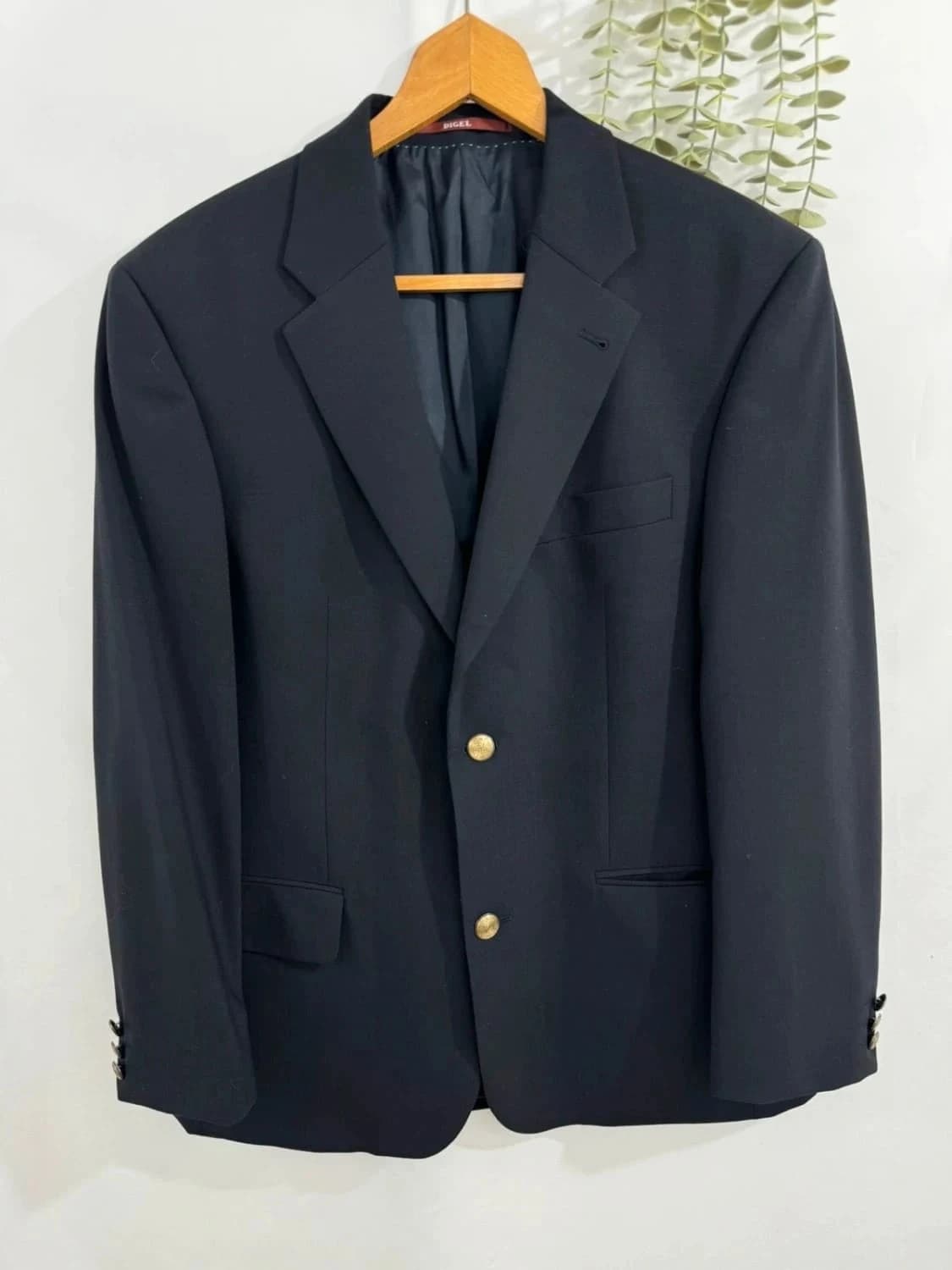 Veste blazer Digel bleu marine taille 50 - Photo 2/10